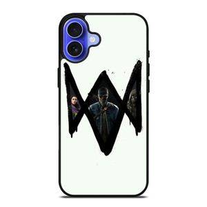 WATCH DOGS 2 LOGO ART iPhone 16 Case WATCH DOGS 2 LOGO ART iPhone 16 Case