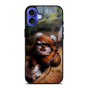 WICKET EWOK JEDI STAR WARS iPhone 16 Case