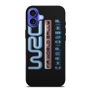 WRC FIA WORLD RALLY iPhone 16 Case WRC FIA WORLD RALLY iPhone 16 Case