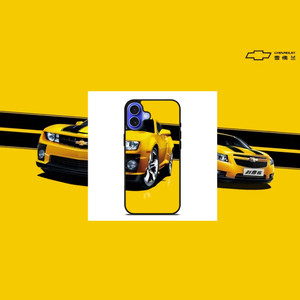 YELLOW CHEVY CAMARO iPhone 16 Case YELLOW CHEVY CAMARO iPhone 16 Case
