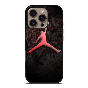 AIR JORDAN LOGO LEATHER iPhone 16 Pro Case AIR JORDAN LOGO LEATHER iPhone 16 Pro Case