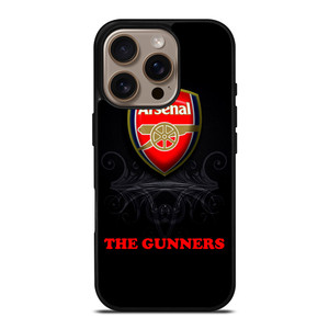 ARSENAL FC THE GUNNERS LOGO iPhone 16 Pro Case ARSENAL FC THE GUNNERS LOGO iPhone 16 Pro Case