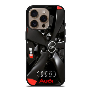 AUDI VELG LOGO BLACK iPhone 16 Pro Case AUDI VELG LOGO BLACK iPhone 16 Pro Case