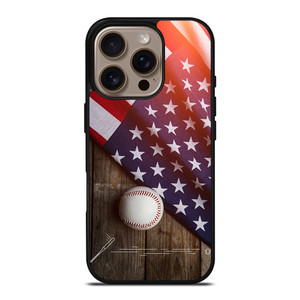 BASEBALL BALL AND FLAG iPhone 16 Pro Case BASEBALL BALL AND FLAG iPhone 16 Pro Case