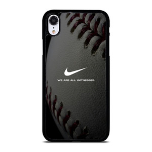 BASEBALL LOGO NIKE WE ARE ALL WITNESSES iPhone XR Case