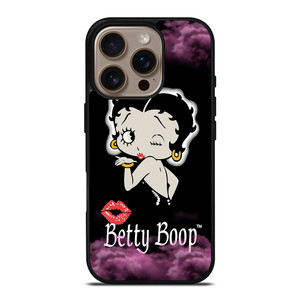 BETTY BOOP KISS CARTOON iPhone 16 Pro Case BETTY BOOP KISS CARTOON iPhone 16 Pro Case