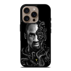 BLACK MAMBA KOBE BRYANT MEDUSA iPhone 16 Pro Case BLACK MAMBA KOBE BRYANT MEDUSA iPhone 16 Pro Case