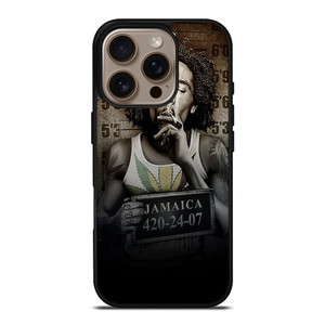 BOB MARLEY JAMAICAN MARIJUANA iPhone 16 Pro Case BOB MARLEY JAMAICAN MARIJUANA iPhone 16 Pro Case