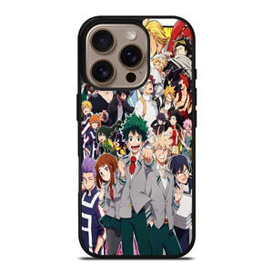 BOKU NO HERO ANIME CHARACTER ILLUSTRATION iPhone 16 Pro Case