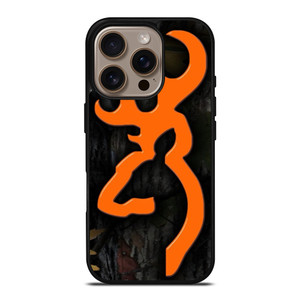 CAMO BROWNING ORANGE iPhone 16 Pro Case CAMO BROWNING ORANGE iPhone 16 Pro Case