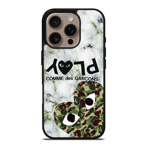 CAMO COMME DES GARCONS iPhone 16 Pro Case