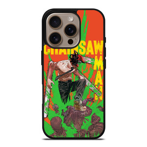 CHAINSAW MAN MANGA DENJI iPhone 16 Pro Case CHAINSAW MAN MANGA DENJI iPhone 16 Pro Case
