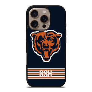 CHICAGO BEARS LOGO EMBLEM iPhone 16 Pro Case CHICAGO BEARS LOGO EMBLEM iPhone 16 Pro Case