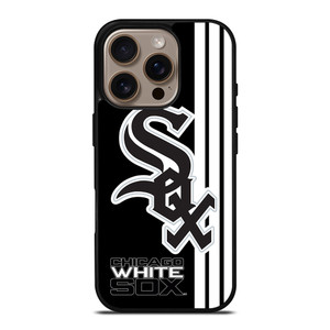 CHICAGO WHITE SOX STRIPSE iPhone 16 Pro Case CHICAGO WHITE SOX STRIPSE iPhone 16 Pro Case