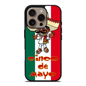 CINCO DE MAYO CARTOON iPhone 16 Pro Case CINCO DE MAYO CARTOON iPhone 16 Pro Case