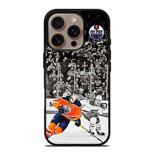 CONNOR MCDAVID HOCKEY OILERS LEAGUE iPhone 16 Pro Case