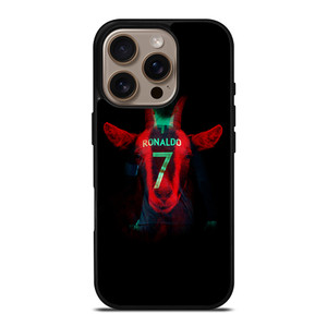 CRISTIANO RONALDO CR7 G.O.A.T iPhone 16 Pro Case