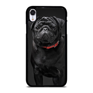 BLACK PUG iPhone XR Case