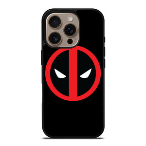 DEADPOOL LOGO CARBON iPhone 16 Pro Case