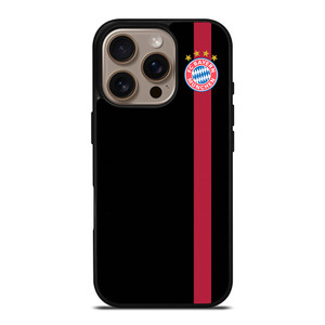 FC BAYERN MUNCHEN STRIPS iPhone 16 Pro Case FC BAYERN MUNCHEN STRIPS iPhone 16 Pro Case