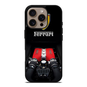 FERRARI TWIN TURBO MACHINE iPhone 16 Pro Case
