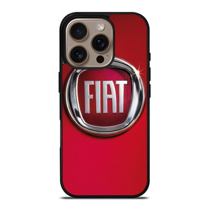 FIAT LOGO RED iPhone 16 Pro Case FIAT LOGO RED iPhone 16 Pro Case