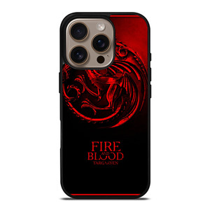 FIRE ANG BLOOD TARGARYEN iPhone 16 Pro Case FIRE ANG BLOOD TARGARYEN iPhone 16 Pro Case