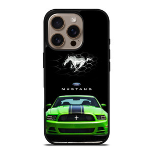 FORD MUSTANG CAR GREEN iPhone 16 Pro Case FORD MUSTANG CAR GREEN iPhone 16 Pro Case