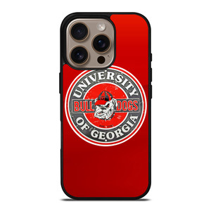 GEORGIA BULLDOGS UGA UNIVERSITY iPhone 16 Pro Case GEORGIA BULLDOGS UGA UNIVERSITY iPhone 16 Pro Case