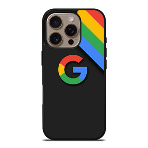 GOOGLE LOGO STRIPE iPhone 16 Pro Case