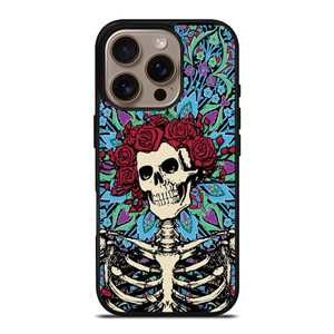 GRATEFUL DEAD SKELETON AND ROSES iPhone 16 Pro Case GRATEFUL DEAD SKELETON AND ROSES iPhone 16 Pro Case