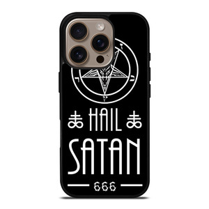 HAIL SATAN 666 iPhone 16 Pro Case