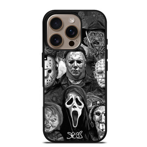 HORROR MOVIES CHARACTERS iPhone 16 Pro Case