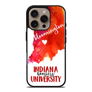 INDIANA HOOSIERS UNIVERSITY iPhone 16 Pro Case
