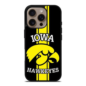 IOWA HAWKEYES STRIPS iPhone 16 Pro Case