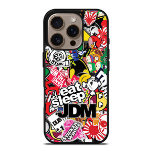JDM STICKER BOMB iPhone 16 Pro Case