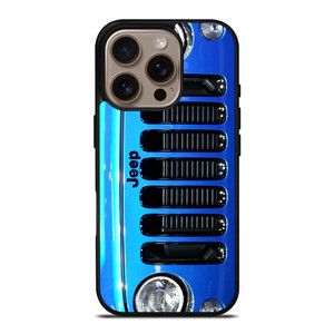 JEEP WRANGLER POLAR FRONT BLUE iPhone 16 Pro Case JEEP WRANGLER POLAR FRONT BLUE iPhone 16 Pro Case