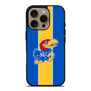 KANSAS JAYHAWKS STRIPS iPhone 16 Pro Case