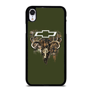 CAMO CHEVY FILL SKULLc iPhone XR Case