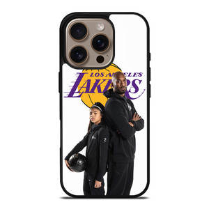 KOBE AND GIGI BRANT LA LAKERS iPhone 16 Pro Case
