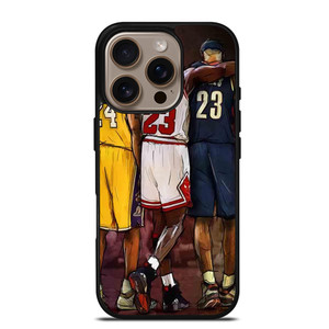 KOBE BRYANT MICHAEL JORDAN LEBRON JAMES iPhone 16 Pro Case