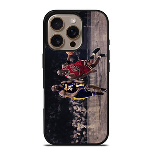 KOBE BRYANT VS MICHAEL JORDAN iPhone 16 Pro Case KOBE BRYANT VS MICHAEL JORDAN iPhone 16 Pro Case