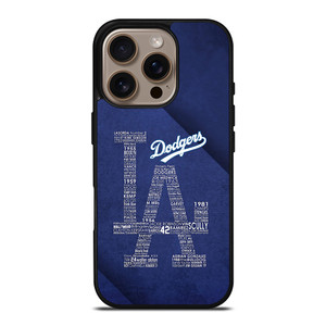 LA DODGERS BASEBALL TEAM LOS ANGELES iPhone 16 Pro Case