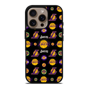 LA LAKERS NBA COLLAGE iPhone 16 Pro Case LA LAKERS NBA COLLAGE iPhone 16 Pro Case