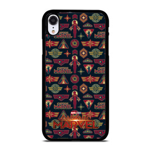 CAPTAIN MARVEL LOGO iPhone XR Case CAPTAIN MARVEL LOGO iPhone XR Case