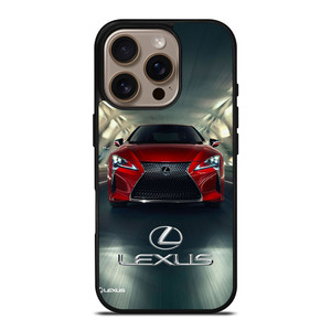 LEXUS RED CAR LOGO iPhone 16 Pro Case
