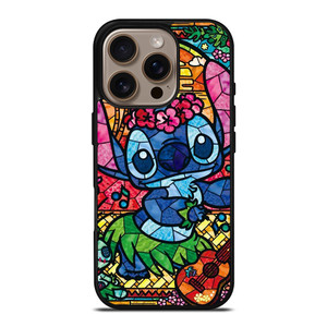 LILO & STITCH STAINED GLASS iPhone 16 Pro Case