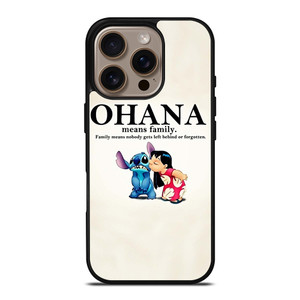 LILO AND STITCH OHANA FAMILY Disney iPhone 16 Pro Case