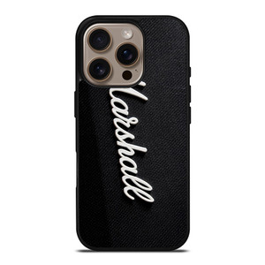 MARSHALL SPEAKER LOGO iPhone 16 Pro Case MARSHALL SPEAKER LOGO iPhone 16 Pro Case