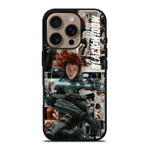 MARVEL BLACK WIDOW COMIC iPhone 16 Pro Case MARVEL BLACK WIDOW COMIC iPhone 16 Pro Case